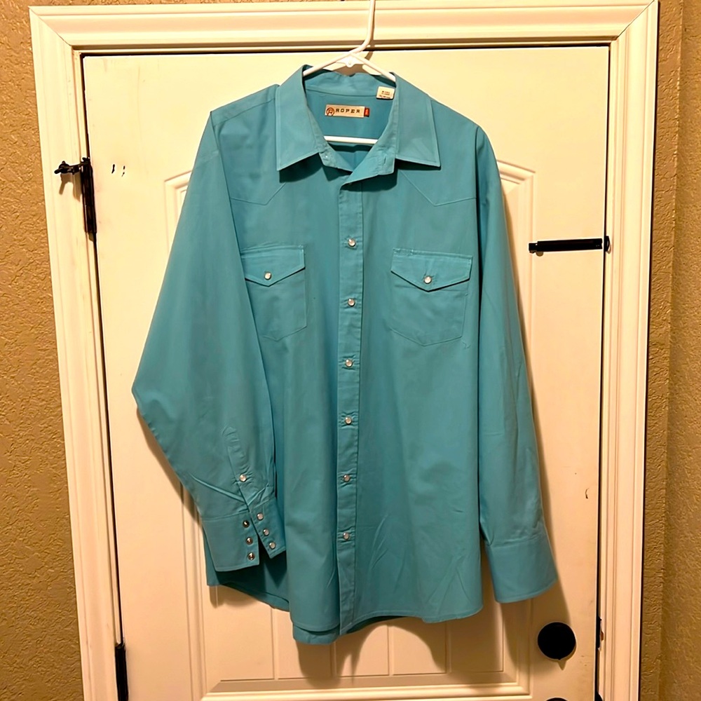Roper brand pearl snap